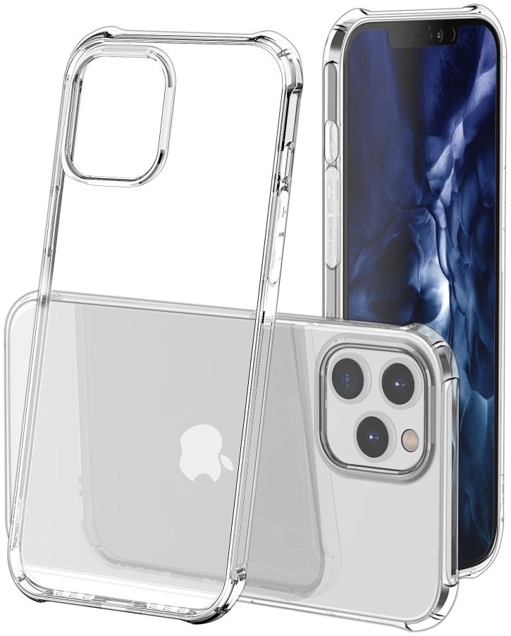Apple iPhone 12 Pro Max Hoesje Schokbestendig TPU Transparant afbeelding 4