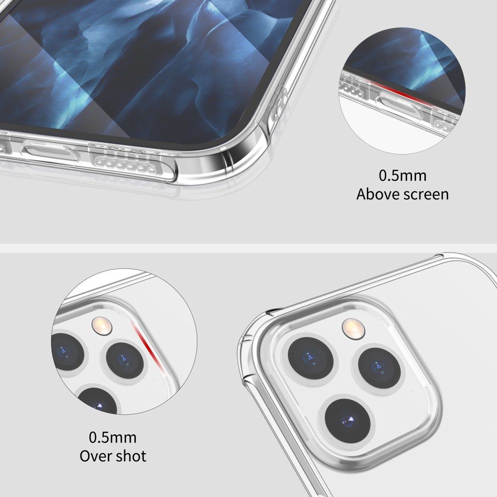 Apple iPhone 12 Pro Max Hoesje Schokbestendig TPU Transparant afbeelding 9