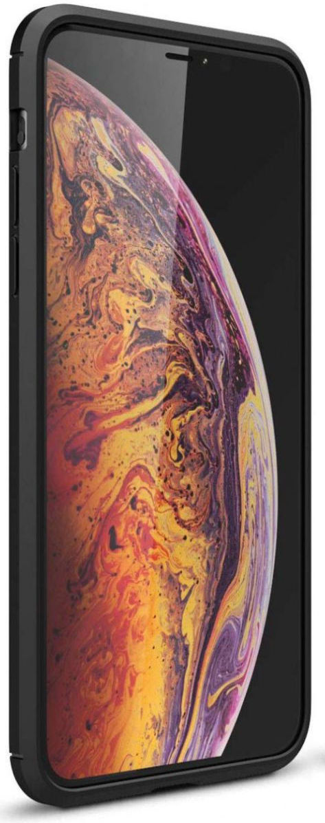 Apple iPhone 12 Hoesje Geborsteld TPU Flexibel Zwart afbeelding 10