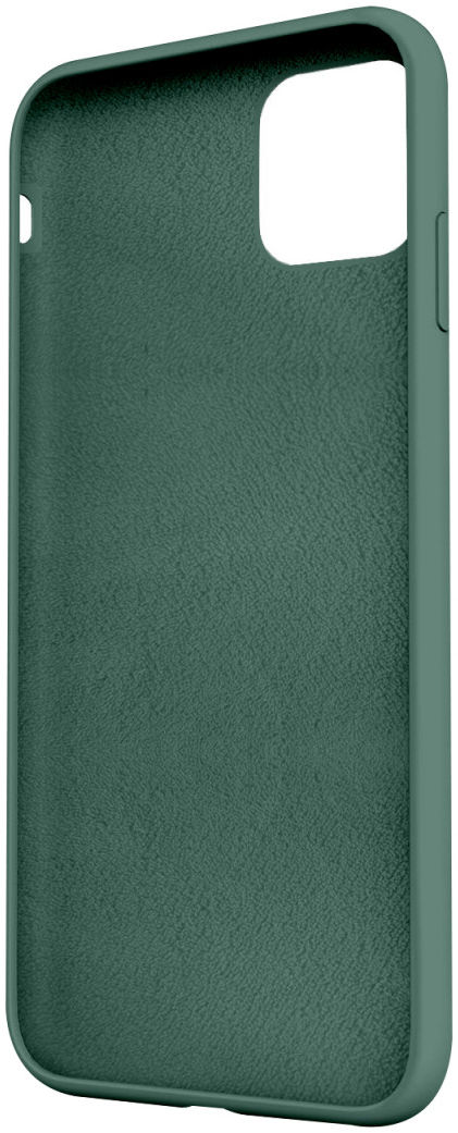 HappyCase Apple iPhone 12 Mini Hoesje Siliconen Back Cover Groen afbeelding 2