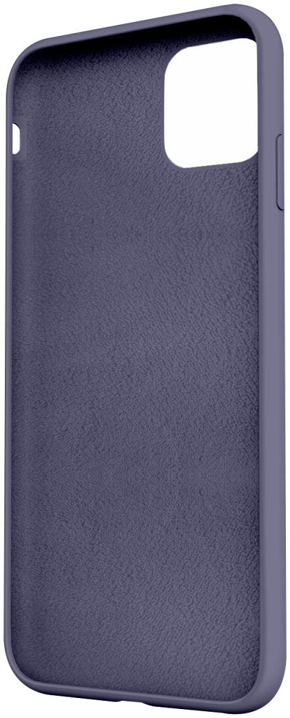 HappyCase Apple iPhone 12 Mini Hoesje Siliconen Back Cover Grijs afbeelding 2