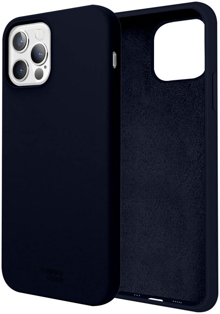 HappyCase Apple iPhone 12 Hoesje Siliconen Back Cover Blauw afbeelding 7