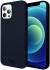 HappyCase Apple iPhone 12 Hoesje Siliconen Back Cover Blauw afbeelding 1