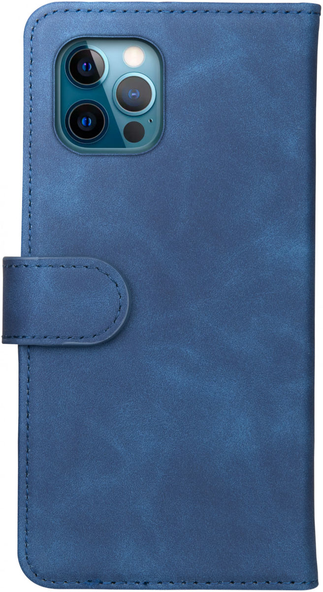 Rosso Element iPhone 12 Pro Max Hoesje Book Cover Blauw afbeelding 2
