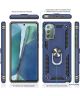 Samsung Galaxy Note 20 Hybride Kickstand Hoesje Blauw