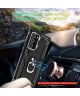 Samsung Galaxy Note 20 Ultra Hybride Kickstand Hoesje Zwart
