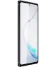 Samsung Galaxy Note 20 Hoesje Siliconen Carbon Back Cover Zwart