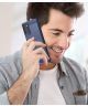 Samsung Galaxy Note 20 Hoesje Geborsteld TPU Flexibel Blauw