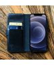 Rosso Element Galaxy Note 20 Ultra Hoesje Book Cover Wallet Case Zwart