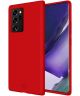 HappyCase Samsung Galaxy Note 20 Ultra Siliconen Back Cover Rood