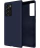 HappyCase Samsung Galaxy Note 20 Ultra Siliconen Back Cover Blauw