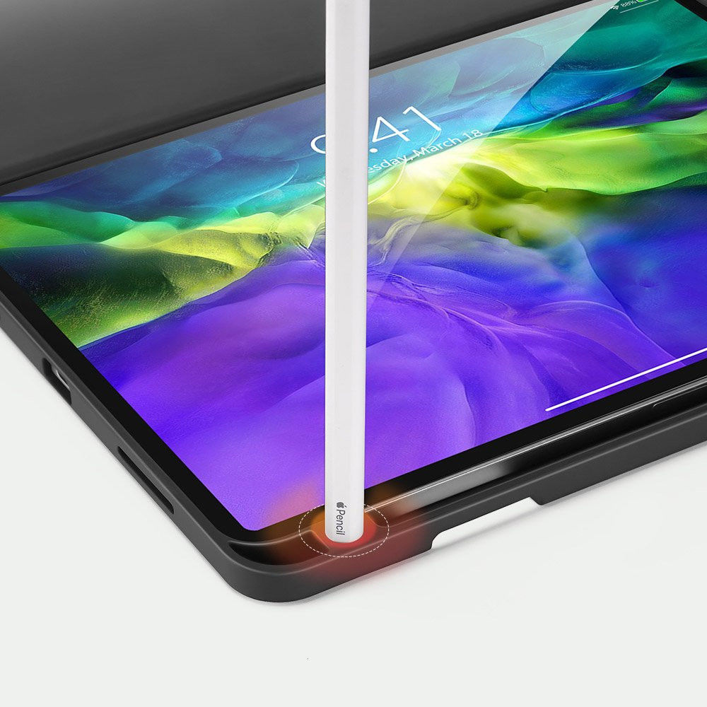 Dux Ducis Domo Apple iPad Pro 11 (2018/2020/2021) Hoes Tri-fold Roze afbeelding 13
