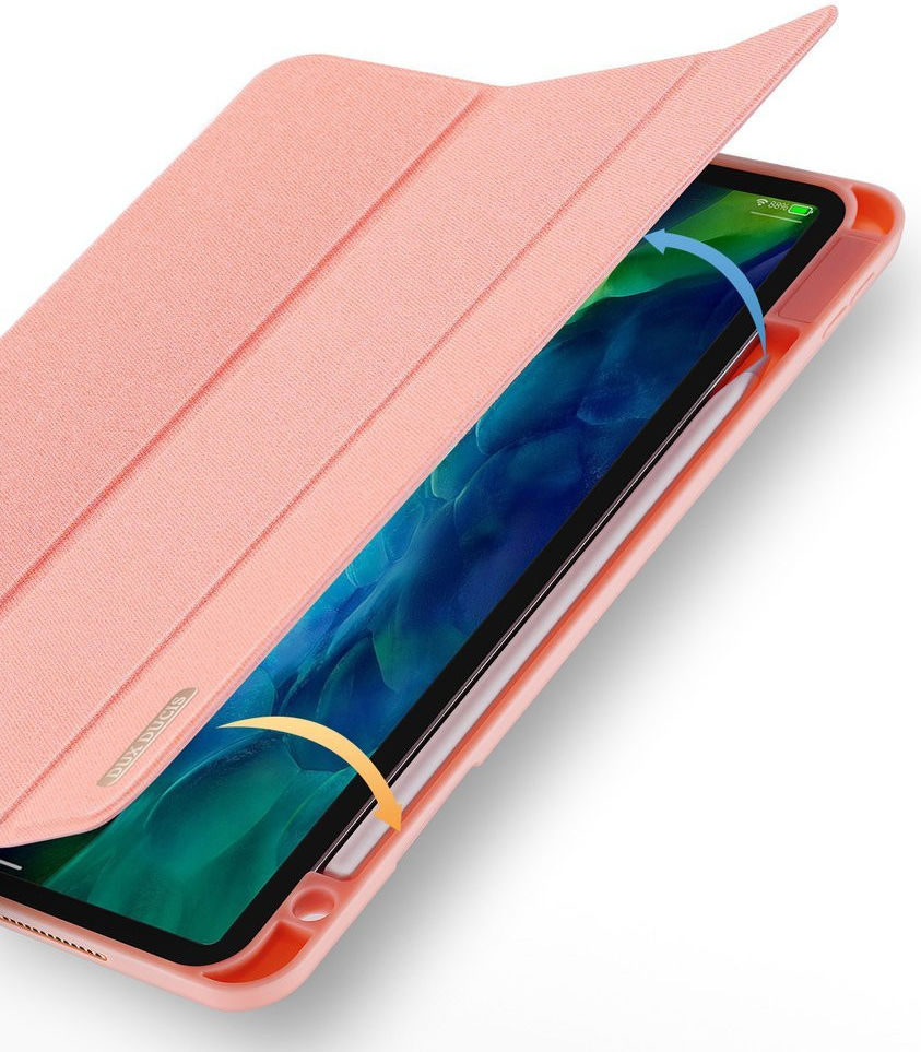Dux Ducis Domo Apple iPad Pro 11 (2018/2020/2021) Hoes Tri-fold Roze afbeelding 3