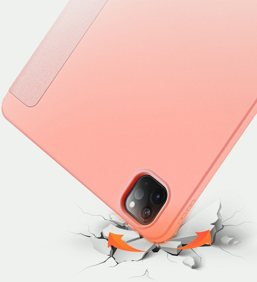 Dux Ducis Domo Apple iPad Pro 11 (2018/2020/2021) Hoes Tri-fold Roze afbeelding 9