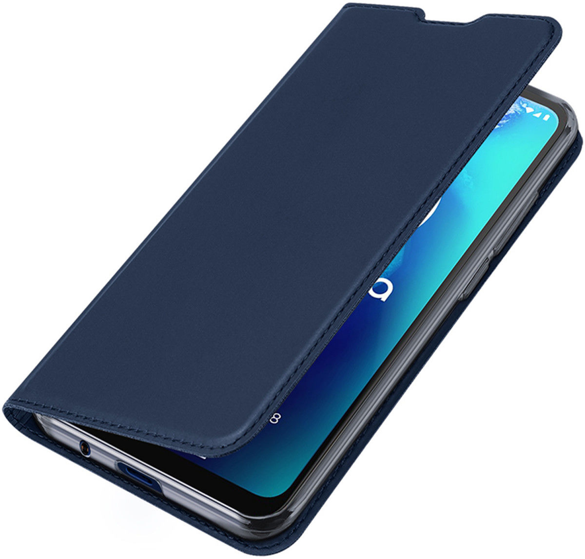 Dux Ducis Skin Pro Series Motorola Moto G8 Power Lite Hoesje Blauw afbeelding 4