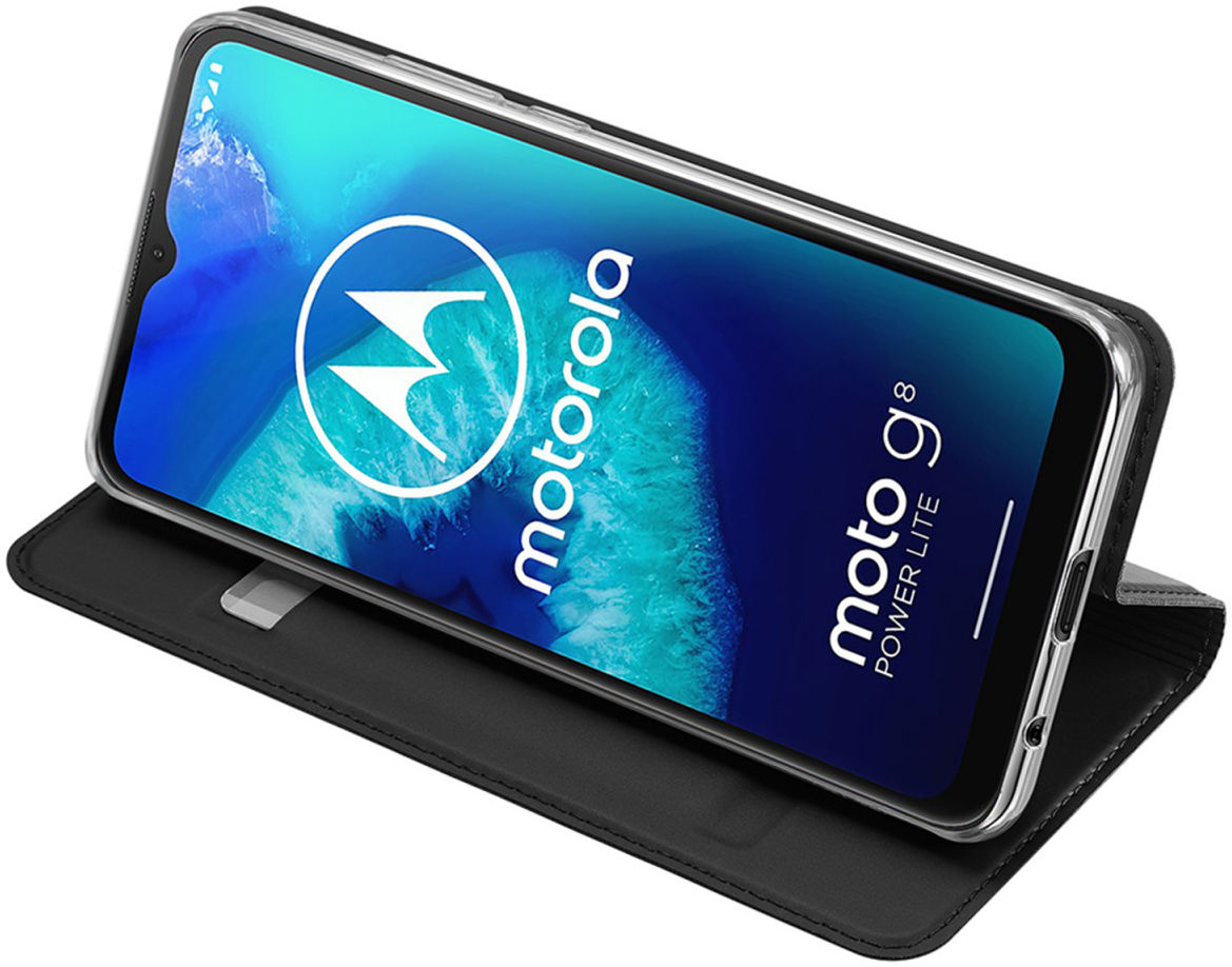 Dux Ducis Skin Pro Series Motorola Moto G8 Power Lite Hoesje Zwart afbeelding 5
