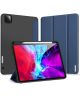 Dux Ducis Domo Lite Apple iPad Pro 12.9 2018 / 2020 Tri-fold Blauw