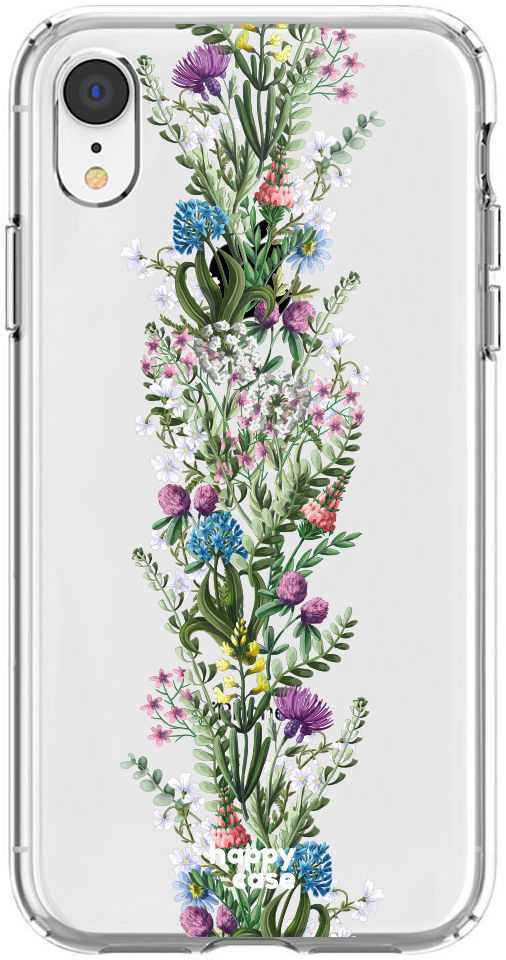 HappyCase Apple iPhone XR Hoesje Flexibel TPU Floral Print afbeelding 1