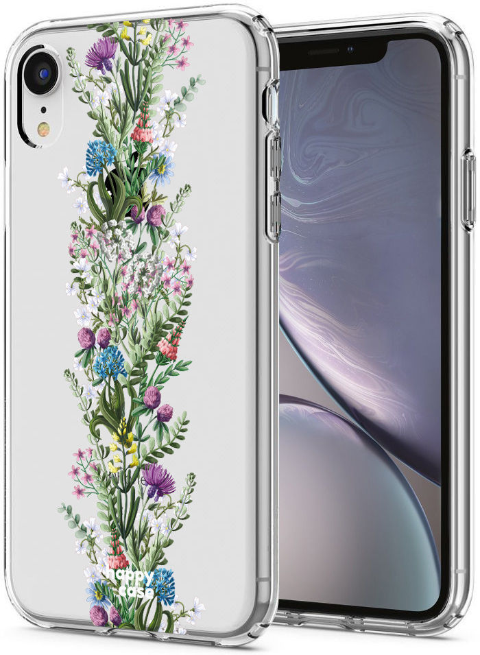 HappyCase Apple iPhone XR Hoesje Flexibel TPU Floral Print afbeelding 2