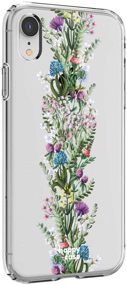 HappyCase Apple iPhone XR Hoesje Flexibel TPU Floral Print afbeelding 5