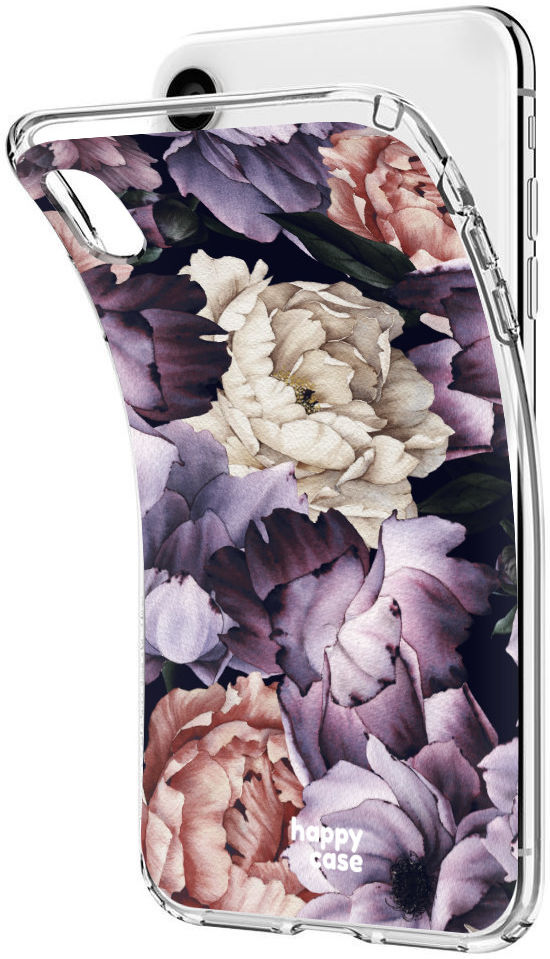HappyCase Apple iPhone XR Hoesje Flexibel TPU Flower Print afbeelding 5