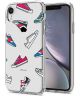 HappyCase Apple iPhone XR Hoesje Flexibel TPU Sneaker Print