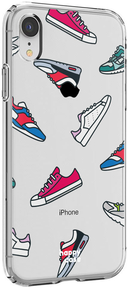 HappyCase Apple iPhone XR Hoesje Flexibel TPU Sneaker Print afbeelding 5