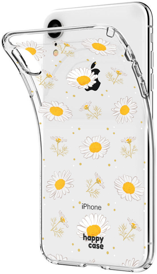 HappyCase Apple iPhone XR Hoesje Flexibel TPU Bloemen Print afbeelding 5