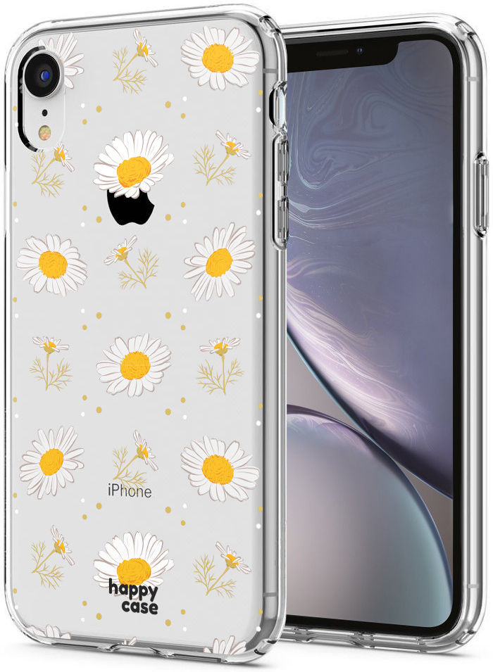 HappyCase Apple iPhone XR Hoesje Flexibel TPU Bloemen Print afbeelding 2