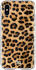 HappyCase Apple iPhone XS Flexibel TPU Hoesje Wilde Panter Print afbeelding 1