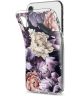 HappyCase Apple iPhone XS Flexibel TPU Hoesje Flower Print