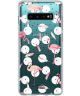 HappyCase Galaxy S10 Flexibel TPU Hoesje Flamingo Print