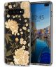 HappyCase Galaxy S10 Plus Flexibel TPU Hoesje Gele Rozen Print