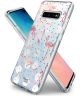 HappyCase Galaxy S10 Plus Flexibel TPU Hoesje Flamingo Print