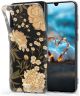 HappyCase Samsung Galaxy A70 Flexibel TPU Hoesje Gele Rozen Print