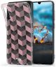 HappyCase Samsung Galaxy A70 Flexibel TPU Hoesje Blokjes Print