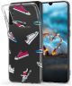 HappyCase Samsung Galaxy A70 Flexibel TPU Hoesje Sneaker Print