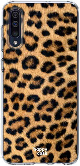 HappyCase Samsung Galaxy A50 Hoesje Flexibel TPU Wilde Panter Print afbeelding 1