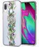 HappyCase Samsung Galaxy A40 Flexibel TPU Hoesje Floral Print