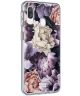 HappyCase Samsung Galaxy A40 Flexibel TPU Hoesje Flower Print