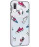 HappyCase Samsung Galaxy A40 Flexibel TPU Hoesje Sneaker Print