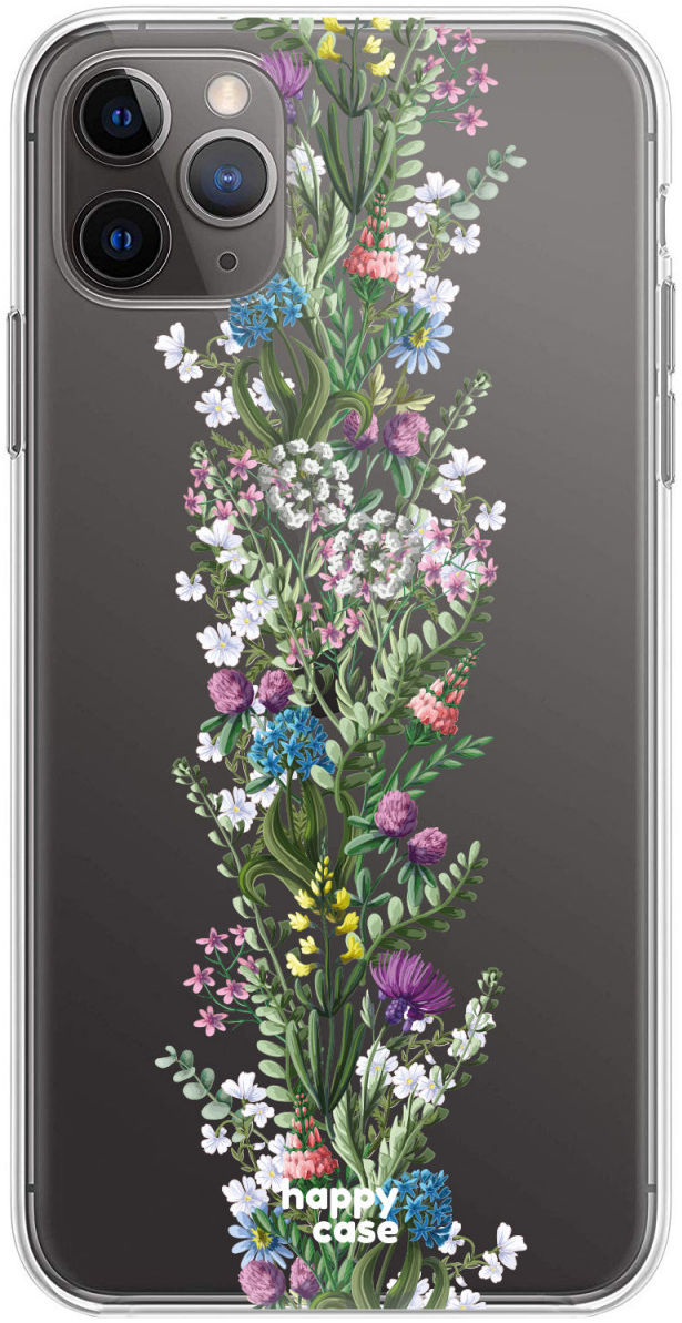 HappyCase iPhone 11 Pro Max Hoesje Flexibel TPU Floral Print afbeelding 5