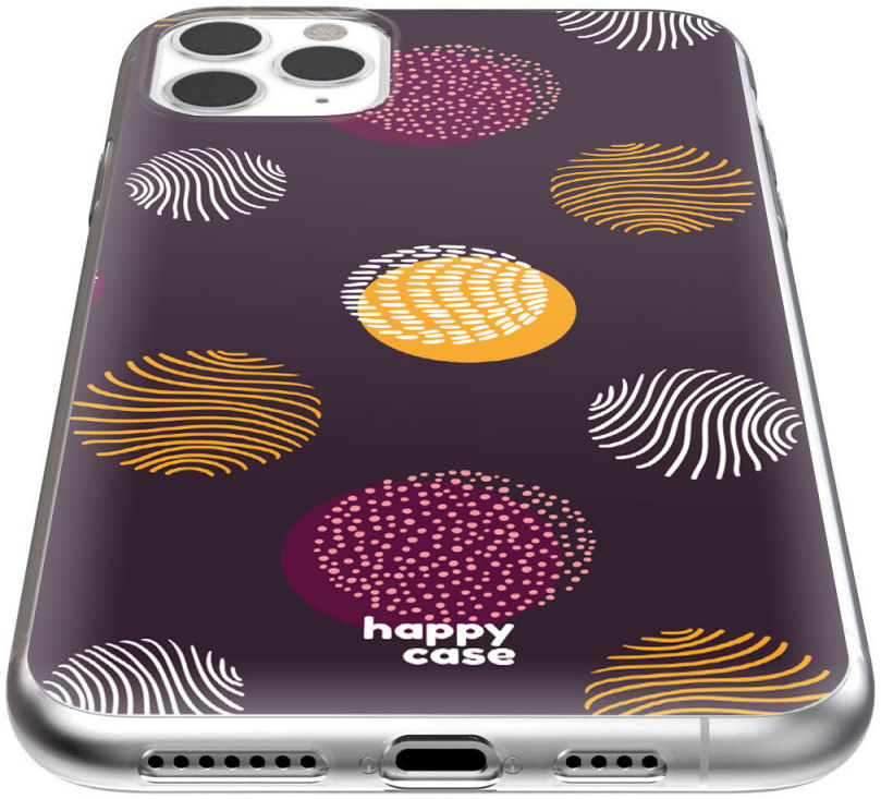 HappyCase iPhone 11 Pro Max Hoesje Flexibel TPU Cirkels Print afbeelding 4
