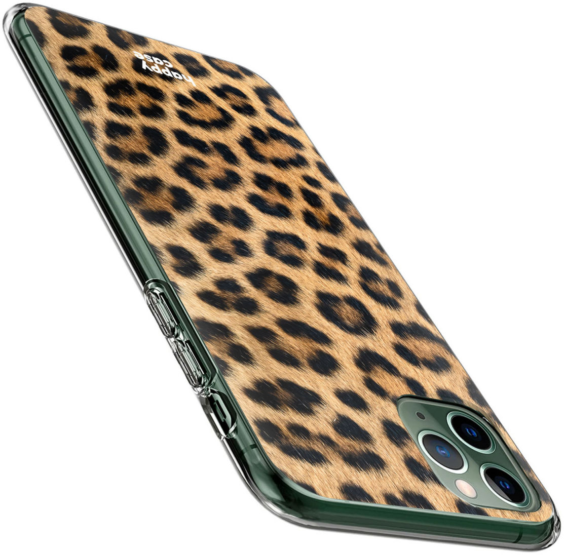 HappyCase iPhone 11 Pro Hoesje Flexibel TPU Wilde Panter Print afbeelding 6