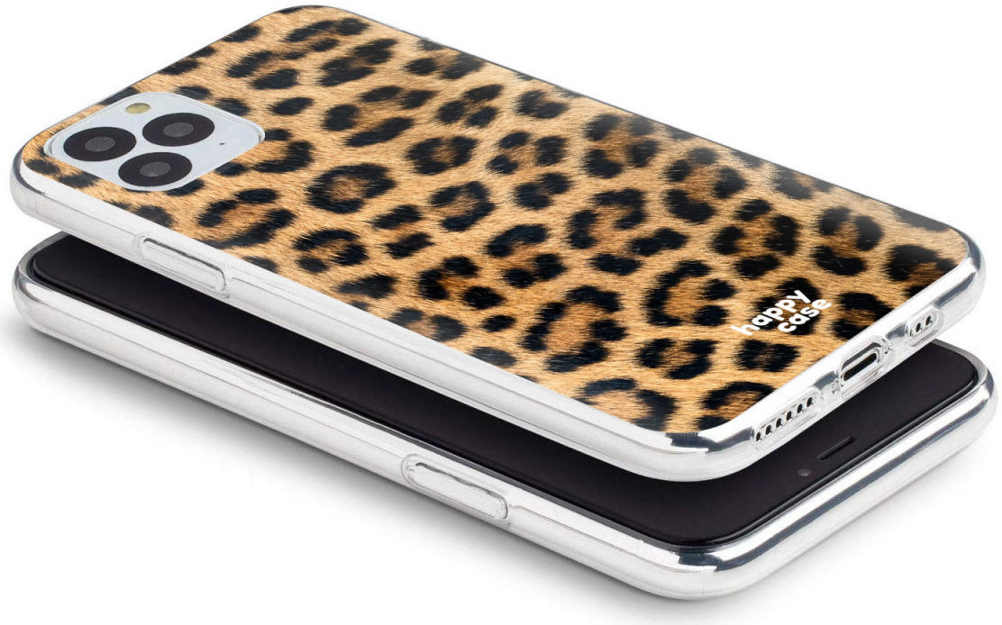 HappyCase iPhone 11 Pro Hoesje Flexibel TPU Wilde Panter Print afbeelding 7
