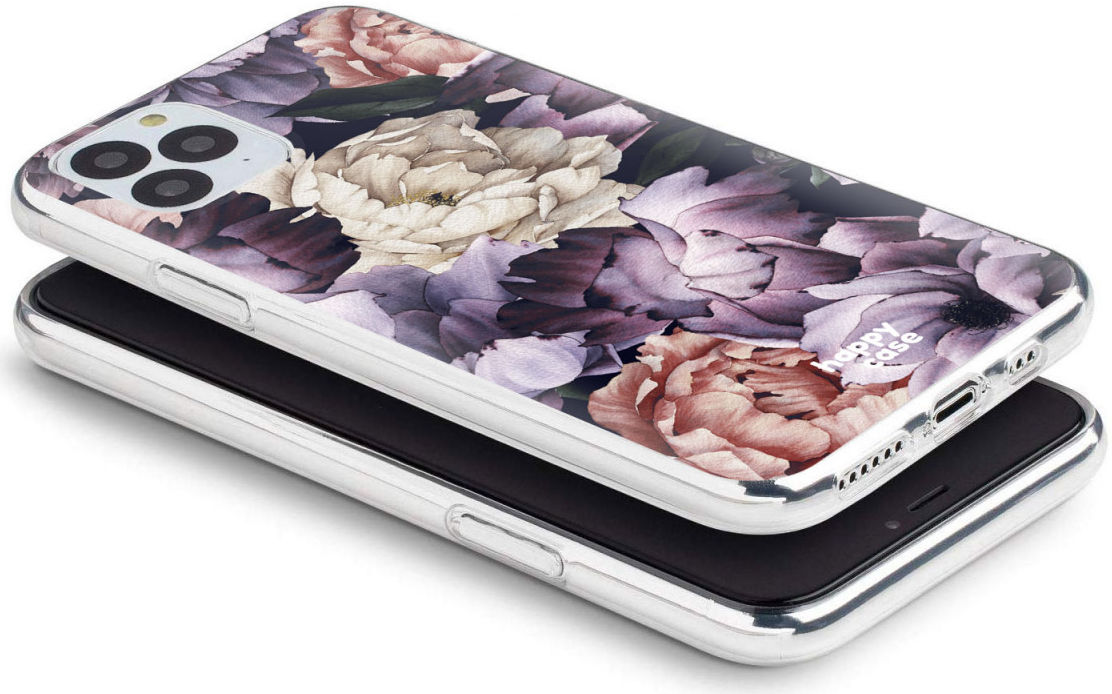 HappyCase iPhone 11 Pro Hoesje Flexibel TPU Flower Print afbeelding 6