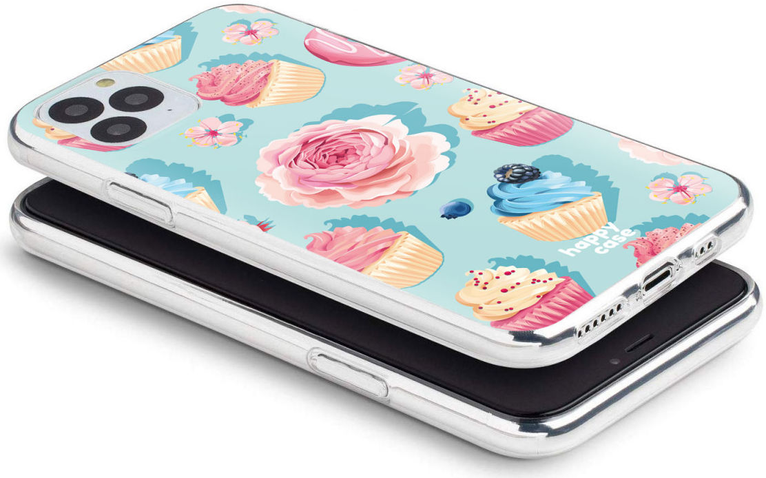 HappyCase iPhone 11 Pro Hoesje Flexibel TPU Toetjes Print afbeelding 5