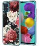 HappyCase Samsung Galaxy A71 Hoesje Flexibel TPU Rozen Print