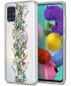 HappyCase Samsung Galaxy A71 Hoesje Flexibel TPU Floral Print