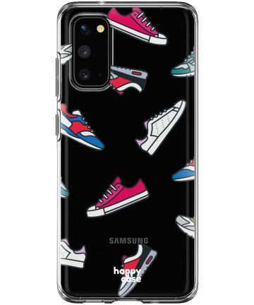HappyCase Samsung Galaxy S20 Hoesje Flexibel TPU Sneaker Print Hoesjes
